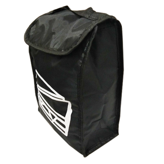 Khltasche klein, Picknicktasche Isoliertasche, Polyester/Isoliermaterial, ca. 18 x 7 x 26 cm, schwarz