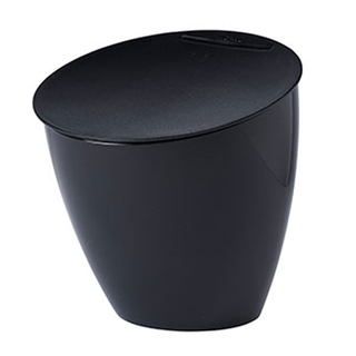 Abfallbehlter Tischabfalleimer Tischrestebehlter Calypso, Kunststoff, 2.2 l - NORDIC BLACK