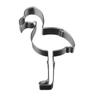 Ausstecher Flamingo Ingo Keksausstecher Pltzchenform, ca. 9.5 cm, Edelstahl rostfrei