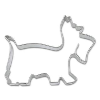Ausstecher Hund Westie Keksausstecher Pltzchenform, 7 cm, Edelstahl