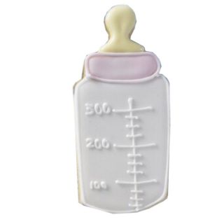 Ausstecher Babyflasche Keksausstecher Pltzchenform, Weiblech, ca. 6.5 cm