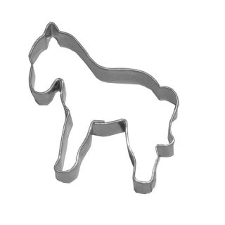 Ausstecher Pferd Keksausstecher Pltzchenform, 6 cm, Edelstahl