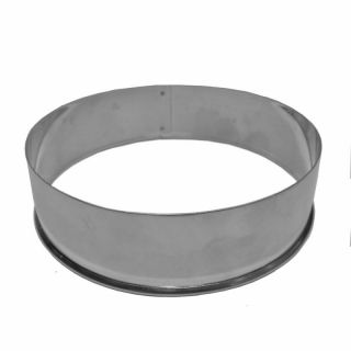 Ausstecher Ring Kreis 12 Keksausstecher Pltzchenform, Edelstahl rostfrei, ca.  12 cm