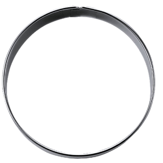 Ausstecher Ring Kreis 6 Keksausstecher Pltzchenform, Edelstahl rostfrei, ca.  6 cm