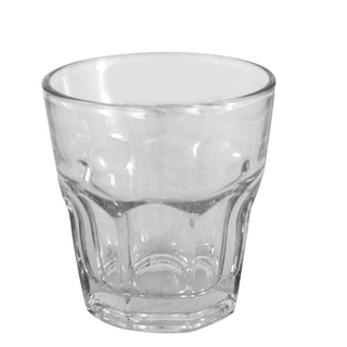 Trinkglas Whiskyglas Kaffeeglas Becherglas, hochwertiges Glas, ca.  8.2 x 8.5 cm, Volumen ca. 240 ml