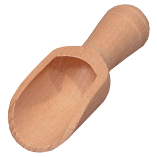 Mehlschaufel klein, Holzmehlschaufel Teeschaufel Gewrzschaufel, Holz 7,5 cm